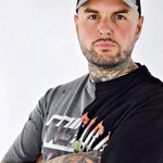 Grey & Black Trucker