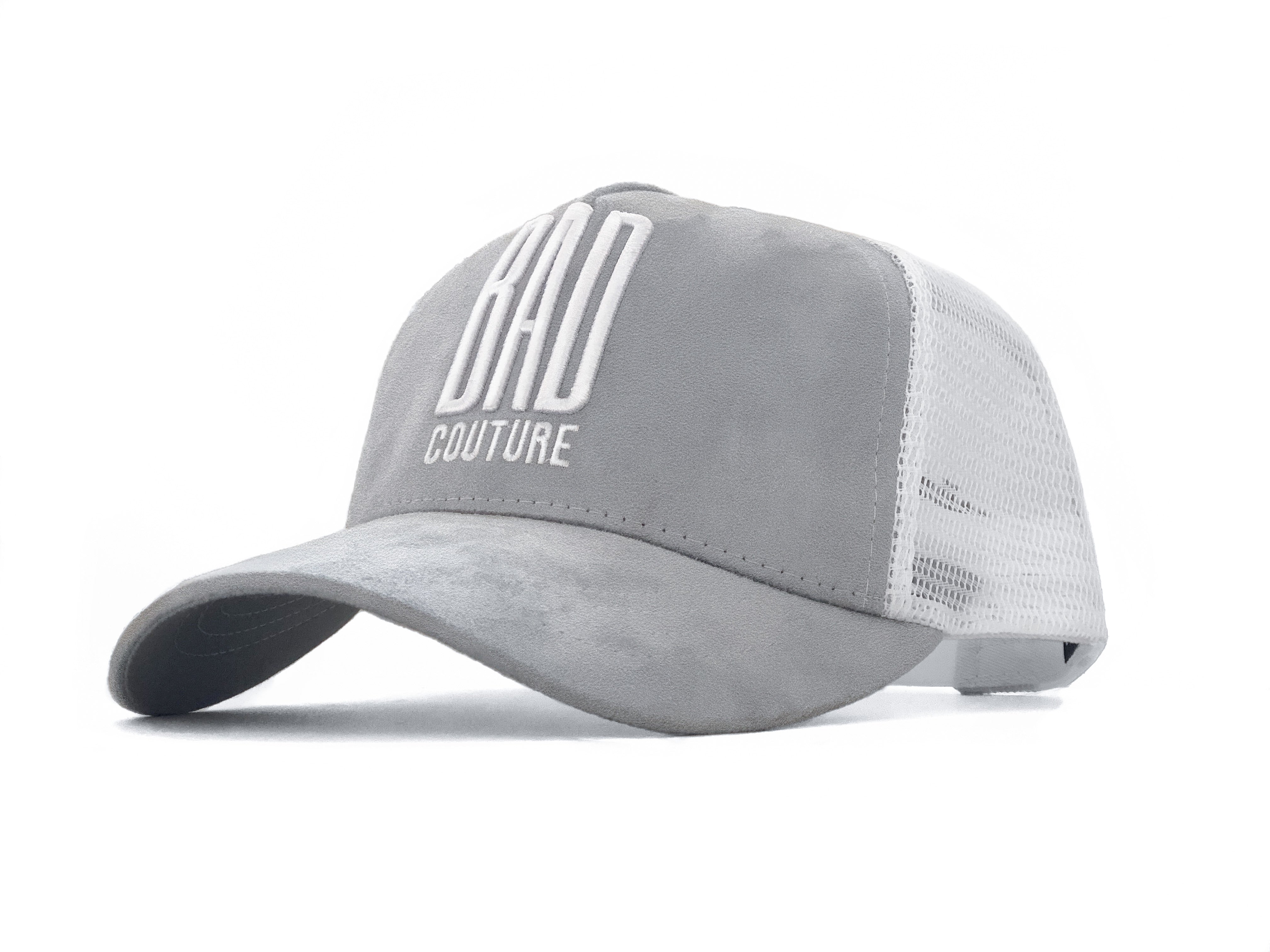 Grey & White Trucker 