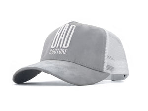 Grey & White Trucker 