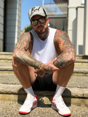 Grey & Black Trucker - BAD Couture