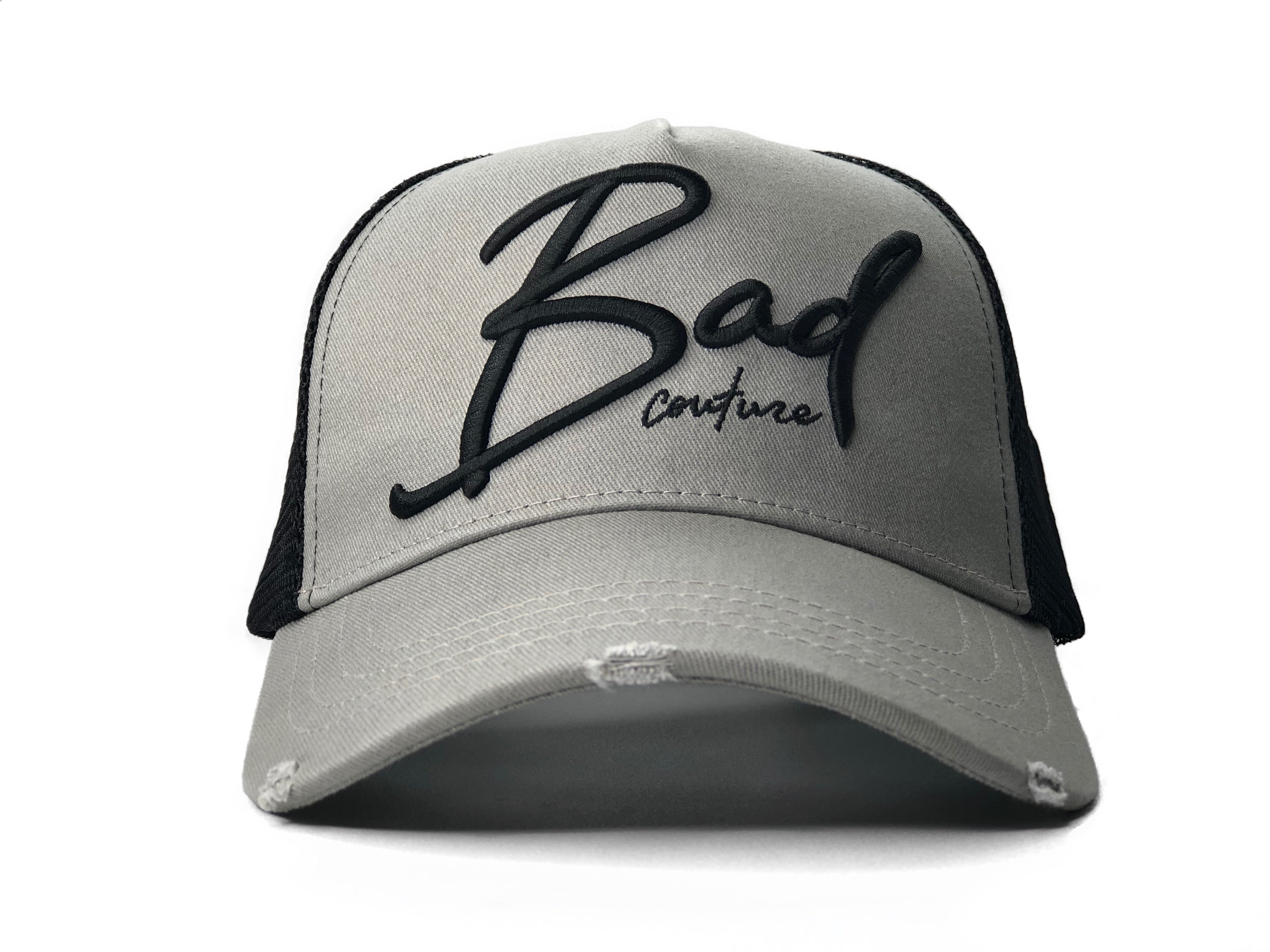 Grey & Black Trucker - BAD Couture