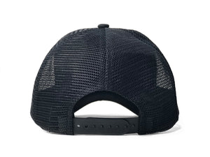 Black & White Italic Trucker - BAD Couture
