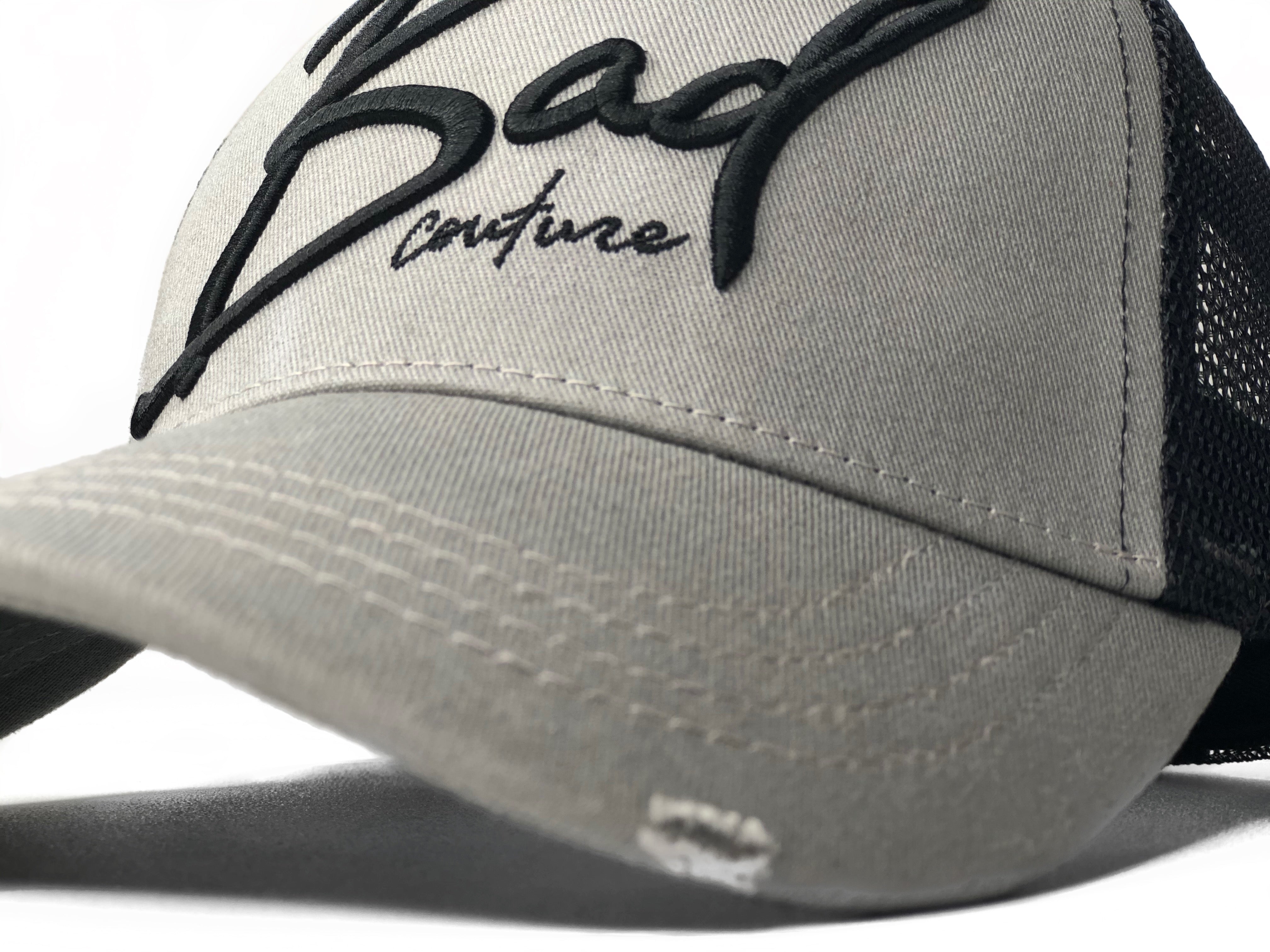 Grey & Black Trucker - BAD Couture
