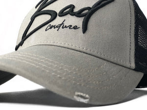 Grey & Black Trucker - BAD Couture